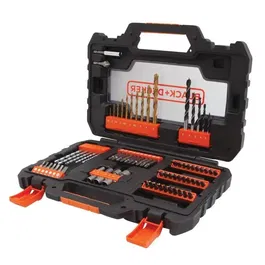 Black + Decker A7231 Caja 76 Accesorios Taladrado y Atornillado