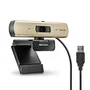 NGS XpressCam 4000 Webcam 4K Ultra HD 12 MP Negro, Oro