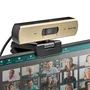 NGS XpressCam 4000 Webcam 4K Ultra HD 12 MP Negro, Oro