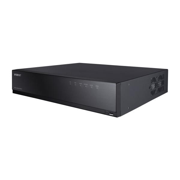 Hanwha Wisenet HRX-1635 Grabador DVR 16 canales 5 en 1 HDMI VGA H.265 coaxial 8 bahías HDD