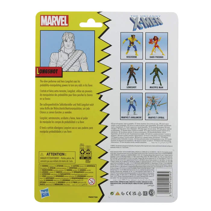 Hasbro Marvel Legends Vintage Longshot