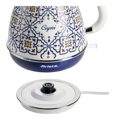 Ariete Hervidor Eléctrico Capri 1,7 L Blanco / Azul