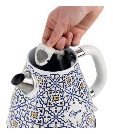 Ariete Hervidor Eléctrico Capri 1,7 L Blanco / Azul