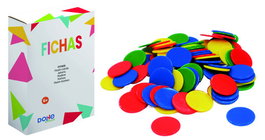 Dohe 1009 Caja Fichas Colores Varios A Partir De 6 Años