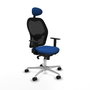 PIQUERAS Y CRESPO Silla de oficina Jorquera Azul y Negro