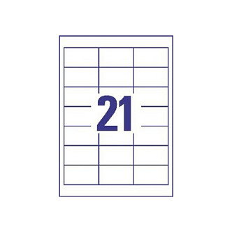 AVERY Zweckform Etiquetas 3670 Blanco 64,0 x 36,0 mm AVERY Zweckform Etiquetas 3670 Blanco 64,0 x 36,0 mm