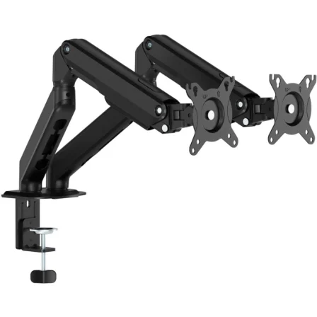 Aisens Soporte de Mesa con Contrapeso para 2 Monitores DT32TSR-451, Giratorio e Inclinable hasta 9kg VESA 100x100 Negro Aisens Soporte de Mesa con Contrapeso para 2 Monitores DT32TSR-451, Giratorio e Inclinable hasta 9kg VESA 100x100 Negro