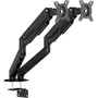 Aisens Soporte de Mesa con Contrapeso para 2 Monitores DT32TSR-451, Giratorio e Inclinable hasta 9kg VESA 100x100 Negro