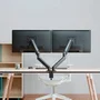 Aisens Soporte de Mesa para 2 Monitores DT32TSR-451 de 17-32 pulgadas