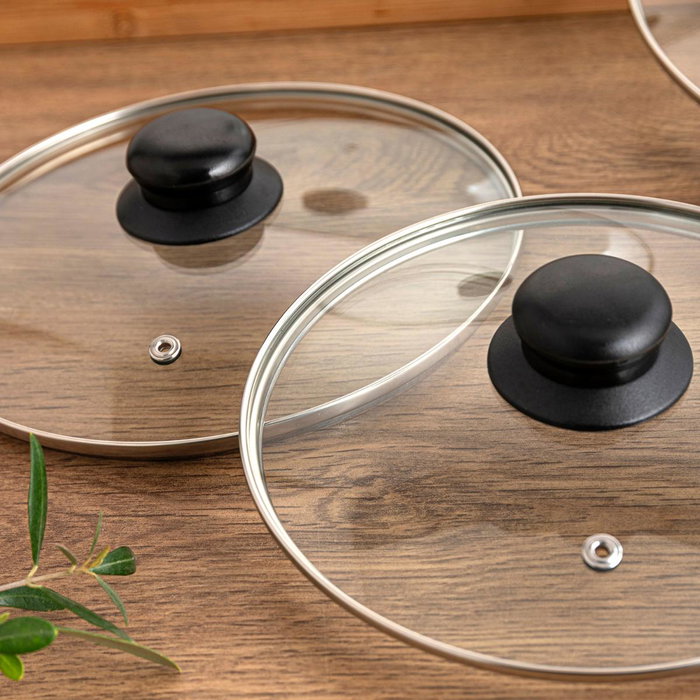 Tapa Vidrio Renova Quid 18 cm (6 Unidades)