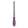 Workpro Escofina Plana 200 mm con Mango Bi-Material - Dientes Agresivos para Remover Madera Rápidamente