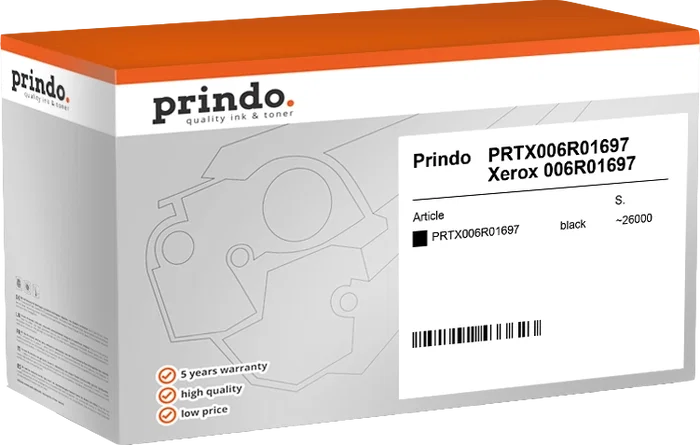 Prindo Tóner negro PRTX006R01697 Classic Prindo Tóner negro PRTX006R01697 Classic