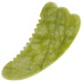 Cosmetic Club Masajeador Corporal Gua Sha Jade Drenante Relajante Tonificante Reafirmante 14x7 cm