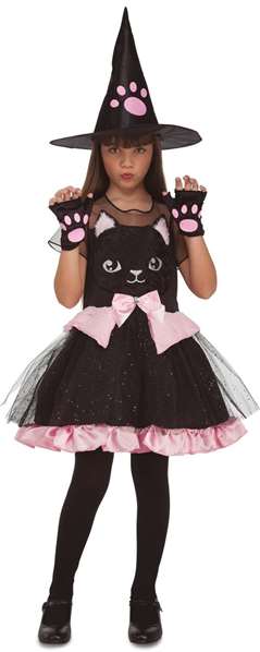 My Other Me Disfraz Bruja Gatito Talla 10-12 años My Other Me Disfraz Bruja Gatito Talla 10-12 años