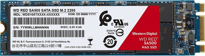 Western Digital Red SA500 500 GB M.2 2280 SATA III