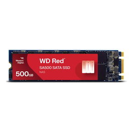 Western Digital WD Red SA500 SSD 500GB M.2 SATA III 6Gb/s, 560MB/s Lectura, 530MB/s Escritura, 3D NAND, para NAS