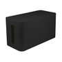 LogiLink Caja de gestión de cables negra