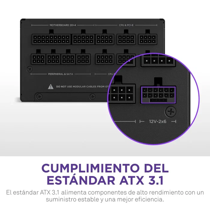 NZXT C850 Gold 850 W ATX 3.1 NZXT C850 Gold 850 W ATX 3.1