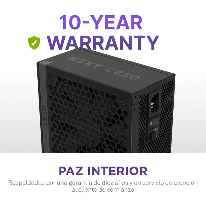 NZXT C850 Gold 850 W ATX 3.1 NZXT C850 Gold 850 W ATX 3.1