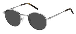Tommy Hilfiger TH-1973-S-6LB Gafas de sol para hombre con cristal gris