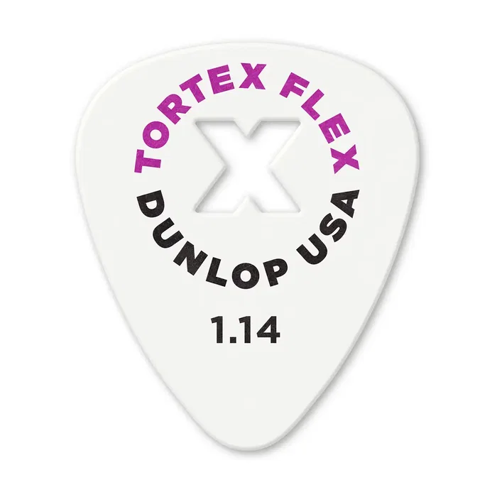 Dunlop Tortex Flex X Púas de Guitarra 1.14mm - Pack 12 Unidades Dunlop Tortex Flex X Púas de Guitarra 1.14mm - Pack 12 Unidades