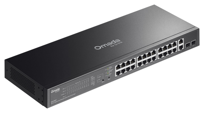 TP-Link Omada ES228GP Switch Gestionado L2 con 24 Puertos PoE+