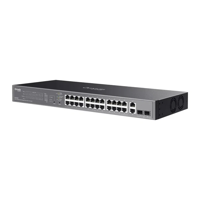 TP-Link Omada ES228GP Switch Gestionado L2 con 24 Puertos PoE+