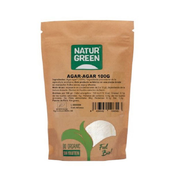 NATURGREEN Agar-Agar Bio 100 g NATURGREEN Agar-Agar Bio 100 g