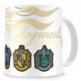 SD TOYS Taza Casas Hogwarts Harry Potter Plástico Transparente Apta Microondas Lavavajillas