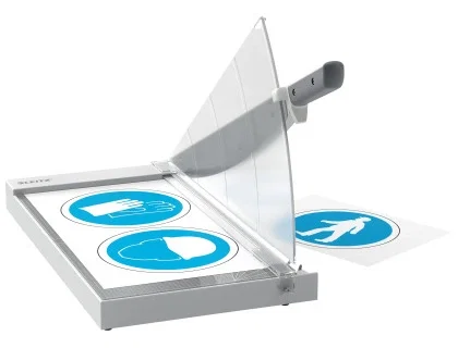 Leitz Precision Office A3 Guillotina de Palanca con Base de Cristal