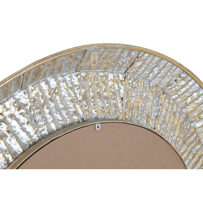 DKD Home Decor Espejo Moderno Dorado Metal Cristal 78 x 78 x 4 cm DKD Home Decor Espejo Moderno Dorado Metal Cristal 78 x 78 x 4 cm