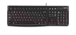 Logitech K120 Teclado AZERTY Francés USB Negro