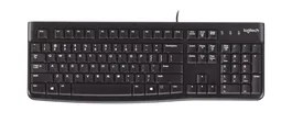 Logitech K120 Teclado Alámbrico USB AZERTY Negro