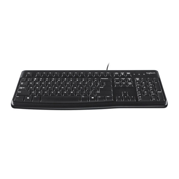 Logitech K120 Teclado AZERTY Francés USB Negro