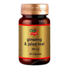 OBIRE Ginseng Y Jalea Real 60 Capletas Suplemento Energético