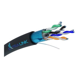 Extralink Cable de red Cat5e FTP (F/UTP) 305 m Negro