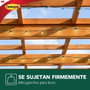 3M Command mini gancho para luces exterior transparente (8 uds + 10 tiras)