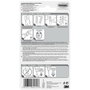 3M Command mini gancho para luces exterior transparente (8 uds + 10 tiras)