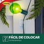 3M Command mini gancho para luces exterior transparente (8 uds + 10 tiras)