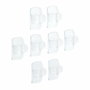 3M Command mini gancho para luces exterior transparente (8 uds + 10 tiras)