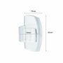 3M Command mini gancho para luces exterior transparente (8 uds + 10 tiras)