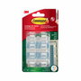 3M Command mini gancho para luces exterior transparente (8 uds + 10 tiras)