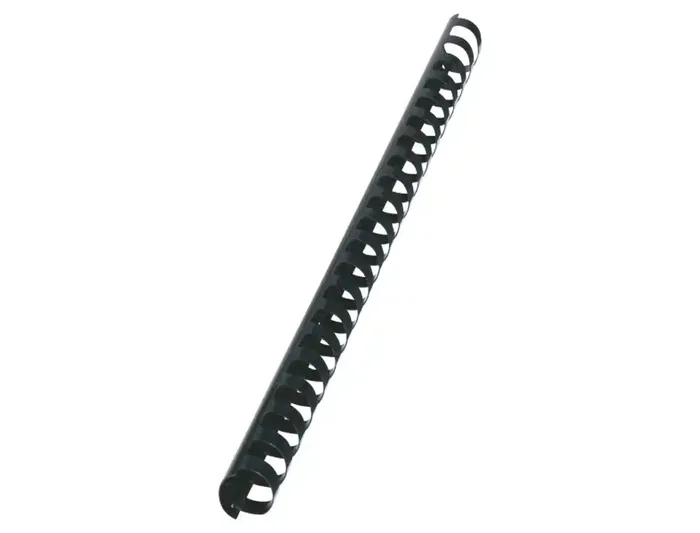 Gbc Canutillo Plástico Ovalado Negro 32 mm Caja 50 Unidades