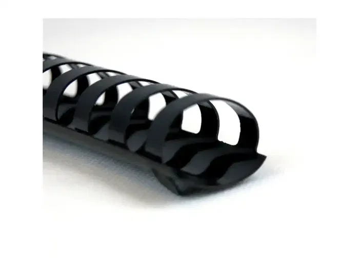 Gbc Canutillo Plástico Ovalado Negro 32 mm Caja 50 Unidades