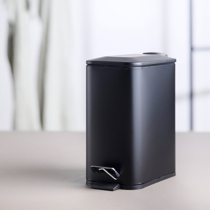 Day Cubo 5 L Con Pedal Acabados Metal Plástico Cierre Suave