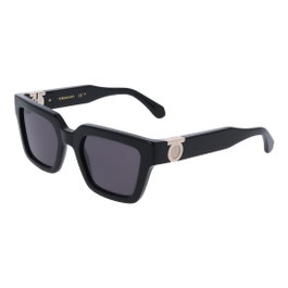 Ferragamo SF2066S-1 Gafas de Sol Negras para Mujer