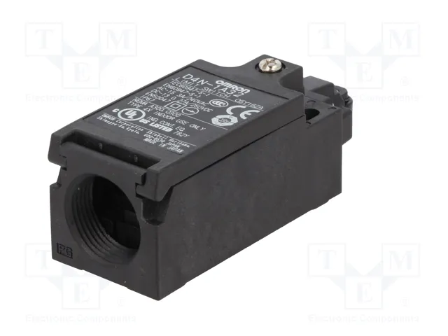 OMRON D4N-1A32 Interruptor de fin de carrera con roldana de plástico Ø9,5mm OMRON D4N-1A32 Interruptor de fin de carrera con roldana de plástico Ø9,5mm