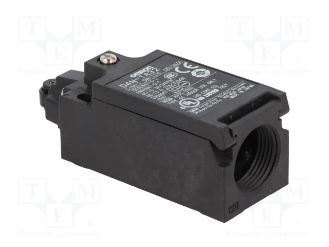 OMRON D4N-1A32 Interruptor de fin de carrera con roldana de plástico Ø9,5mm OMRON D4N-1A32 Interruptor de fin de carrera con roldana de plástico Ø9,5mm