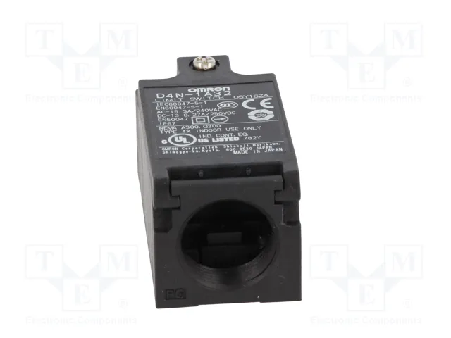 OMRON D4N-1A32 Interruptor de fin de carrera con roldana de plástico Ø9,5mm OMRON D4N-1A32 Interruptor de fin de carrera con roldana de plástico Ø9,5mm