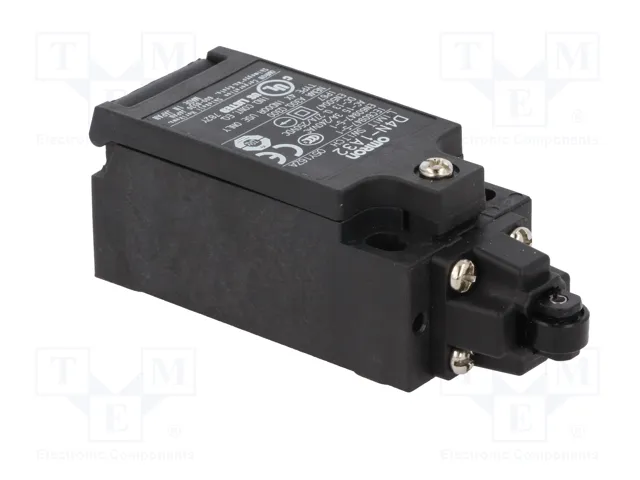 OMRON D4N-1A32 Interruptor de fin de carrera con roldana de plástico Ø9,5mm OMRON D4N-1A32 Interruptor de fin de carrera con roldana de plástico Ø9,5mm